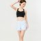 TL 2-IN-1 MOTION SHORTS (Cloudy White)